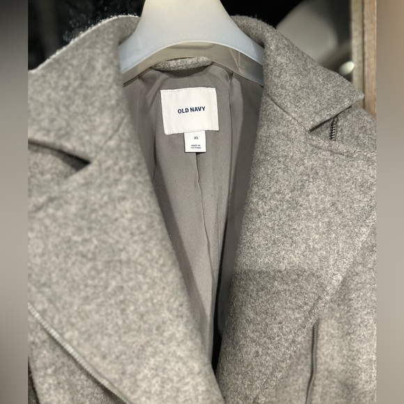 Grey pea coat - Picture 3 of 7